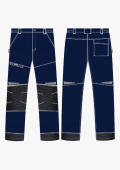 Брюки ProfLineSpecialist (тк.Смесовая,240), т.синий