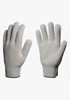 Перчатки х/б 10кл. СТАНДАРТ 30-32гр. 116текс, белые