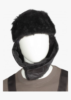 Шапка Евро Ушанка, черный