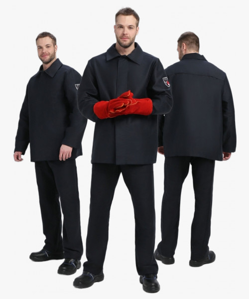 Костюм от повышенных температур Сталкер (тк.Молескин), черный