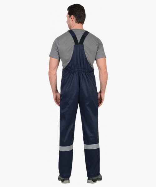 Костюм СИРИУС-СТРОЙГРАД куртка, п/к т.синий с оранжевым СОП 50мм