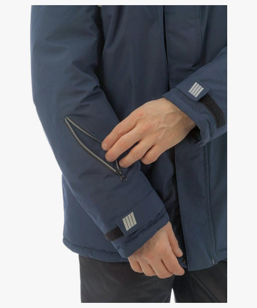 Куртка-парка зимняя мужская Brodeks KW204, цвет синий