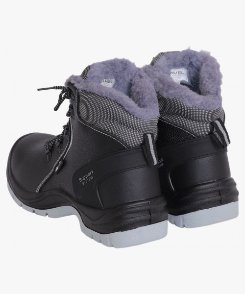 Ботинки PROTECTION-NORD/Ю, кожа, ПКП, нат. мех, ПУ-ТПУ