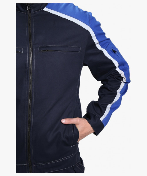 Куртка Алькор (тк.Карелия,260), т.синий/васильковый