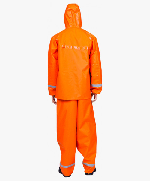 Костюм рыбака Fisherman`s WPL (500 гр/м2) оранжевый (ЧЗ)