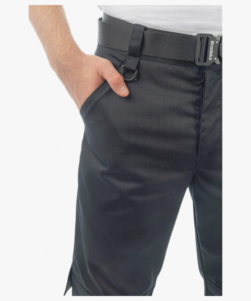 Брюки летние мужские Brodeks KS301, цвет чёрный