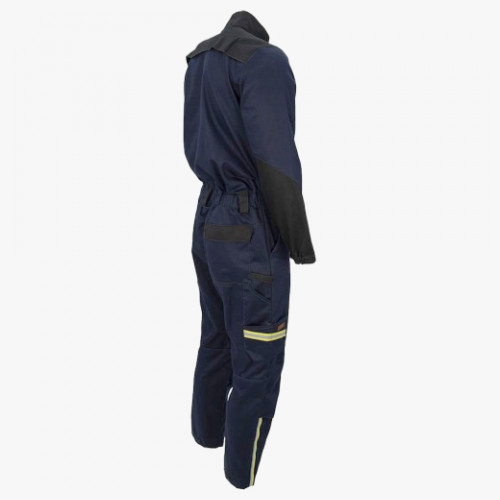 Комбинезон сварщика 1 класса Brodeks FS58-01, цвет тёмно-синий, чёрный
