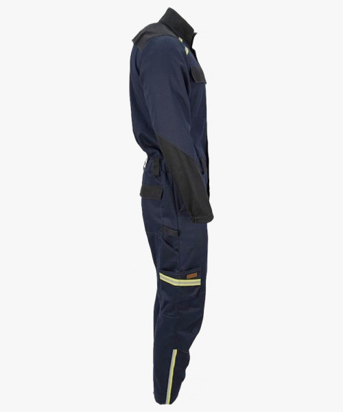 Комбинезон сварщика 1 класса Brodeks FS58-01, цвет тёмно-синий, чёрный