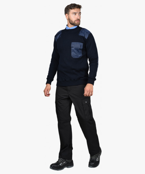 Джемпер форменный темно-синий