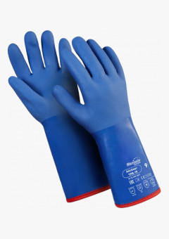 Перчатки Manipula Specialist® Айсберг (хлопок/акриловый мех+ПВХ), ТРВ-19/WG-788