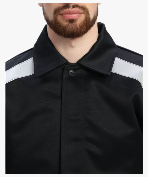 Костюм сварщика с усилением Арсенал-СОП 3 кл.защиты (тк.Хлопок-ОП,490) брюки, черный