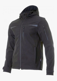 Куртка софтшелл летняя мужская Brodeks KS207, цвет чёрный