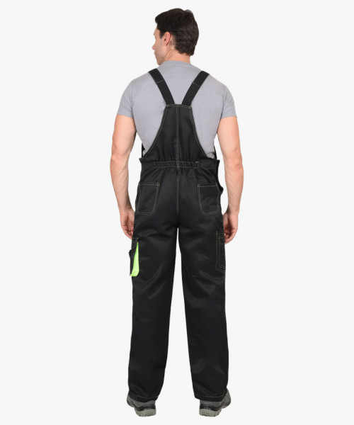 Полукомбинезон мужской СИРИУС-CROWN чёрный