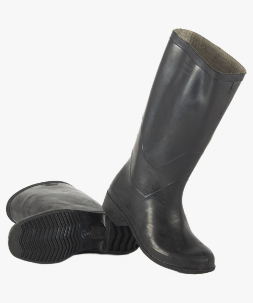 Сапоги формовые резиновые мужские (1 сорт), черный