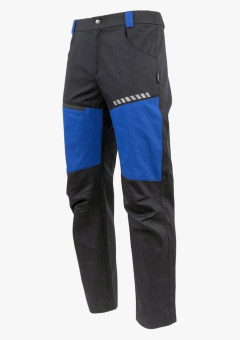 Брюки летние мужские Brodeks KS334, цвет синий, чёрный