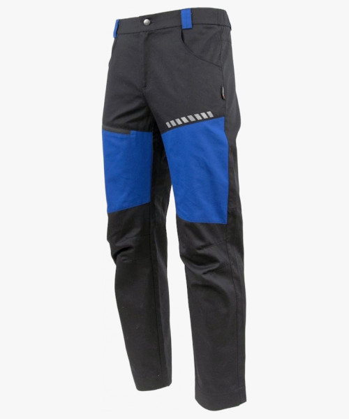 Брюки летние мужские Brodeks KS334, цвет синий, чёрный