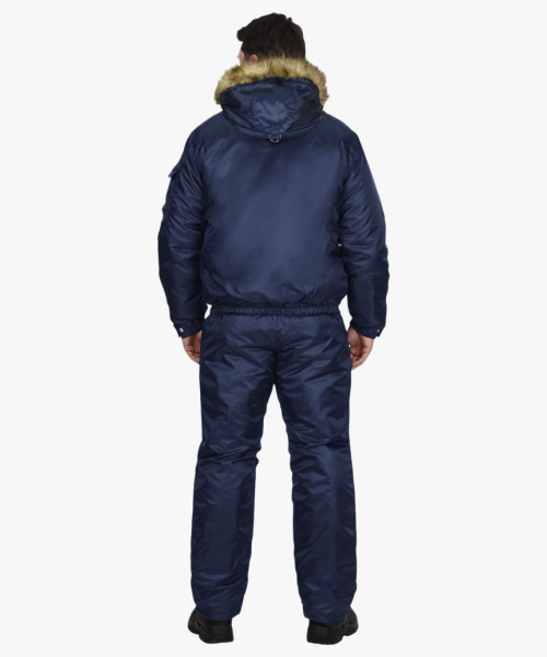 Куртка СИРИУС-АЛЯСКА мужская укороченная темно-синяя