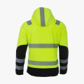 Куртка сигнальная софтшелл Brodeks KS227, цвет жёлтый, чёрный