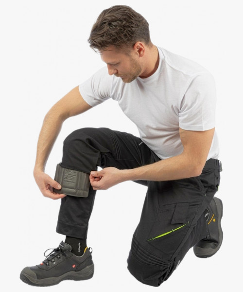 Брюки летние мужские Brodeks KS305, цвет чёрный