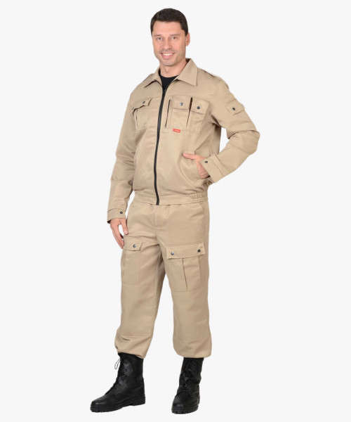 Костюм СИРИУС-ФРЕГАТ куртка, брюки, песочный