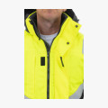 Куртка сигнальная зимняя Brodeks KW216, цвет жёлтый, чёрный