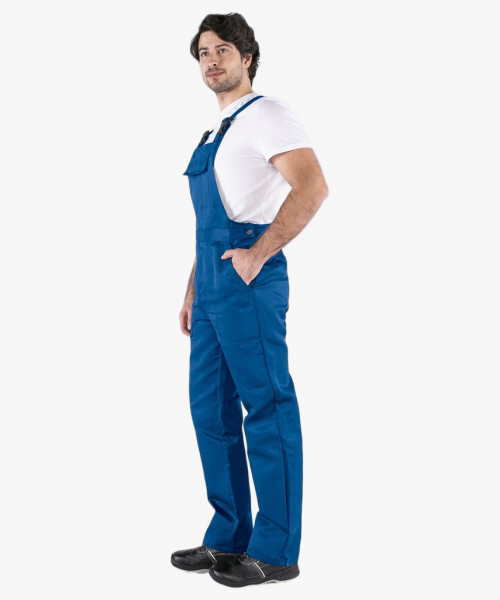 Полукомбинезон для ИТР (тк.Смесовая,210), васильковый