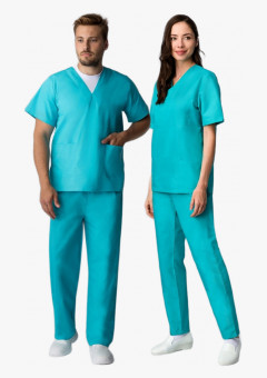 Костюм хирурга (тк.ТиСи), бирюзовый