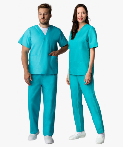Костюм хирурга (тк.ТиСи), бирюзовый