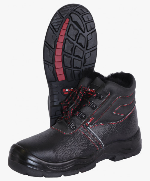 Ботинки СИРИУС, кожа, ПКП, нат. мех, ПУ-Нитрил