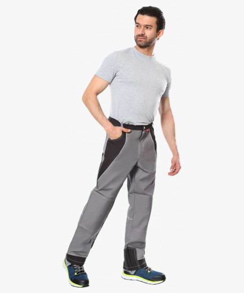 Брюки СИРИУС-ПЕКИН серый с черным пл. 280 г/кв.м