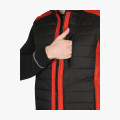 Жилет СИРИУС-УРБАН утеплённый с капюшоном черный с красным