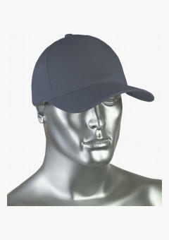 Кепка-бейсболка темно-серая пл.190 гр/м2 (пакет по 25 шт.,в упаковке 200 шт.)