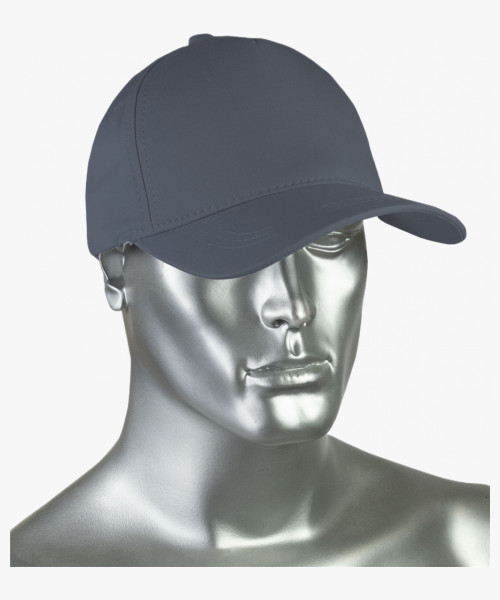 Кепка-бейсболка темно-серая пл.190 гр/м2 (пакет по 25 шт.,в упаковке 200 шт.)