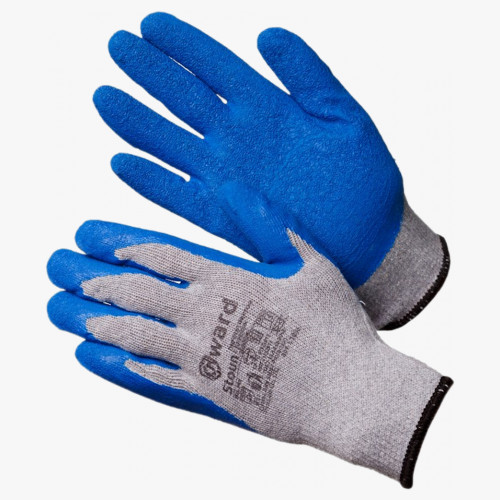 Stoun Перчатки ХБ с текстурированным латексным покрытием