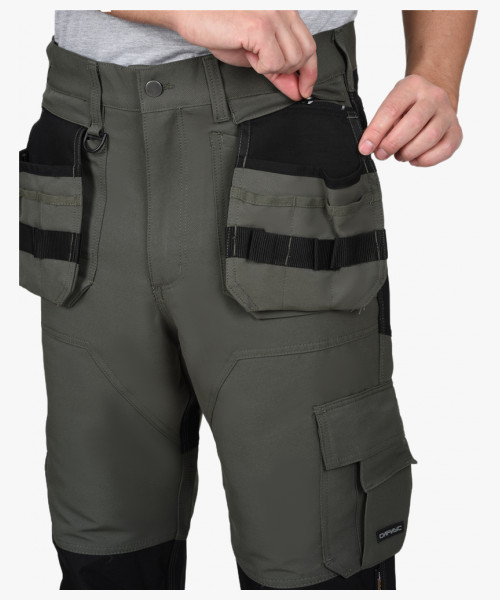 Костюм СИРИУС-ТРИТОН куртка, брюки хаки с черным тк.Кошачий глаз