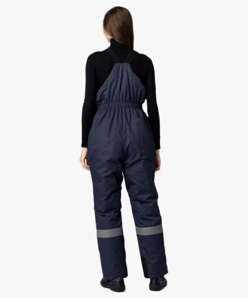 Костюм зимний женский Вектрон-2 СОП У. (тк.Смесовая,240) п/к, черный/красный/серый