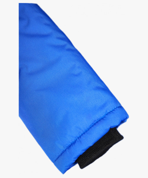 Куртка зимняя женская Сакрин (Дюспо), васильковый/темно-серый