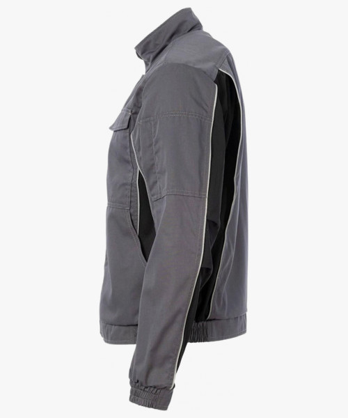 Куртка летняя мужская Brodeks KS201, цвет серый, чёрный