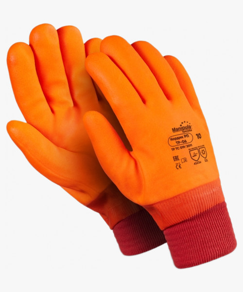 Перчатки Manipula Specialist® Нордик РП (джерси+пенополиуретан+ПВХ), TP-06/WG-784