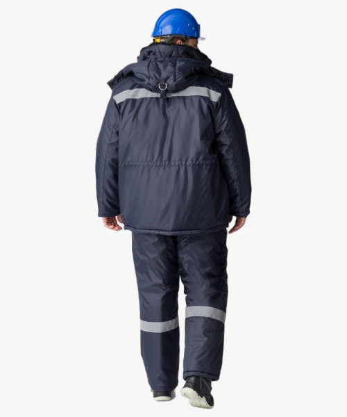 Костюм зимний Мастер (Оксфорд) п/к, темно-синий