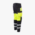 Брюки сигнальные Brodeks KS309, цвет жёлтый, чёрный