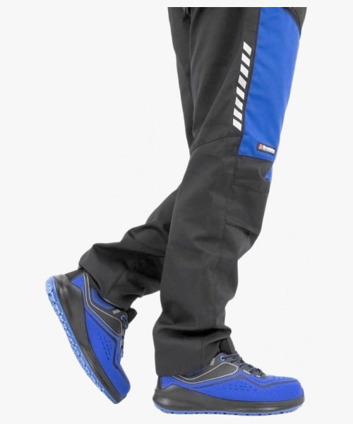 Полуботинки мужские Brodeks Dragon BRS104 S1P, цвет синий