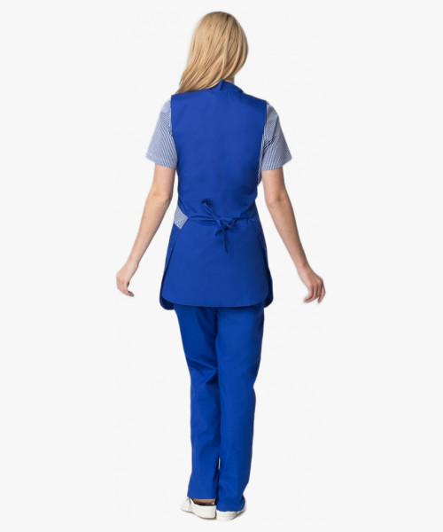 Костюм женский Утро (тк.ТиСи), васильковый/полоска