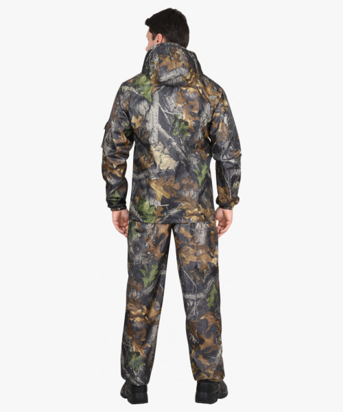 Костюм СИРИУС-ТУРИСТ куртка дл., брюки (тк.Оксфорд) КМФ Темный лес