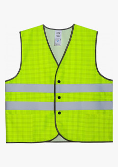 Жилет сигнальный огнестойкий Прометей СОП-2 (тк.Полиэфир,250) тип-3, лимонный