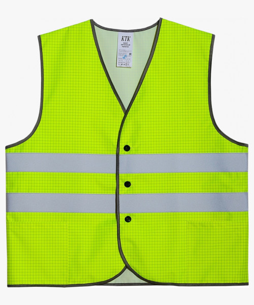 Жилет сигнальный огнестойкий Прометей СОП-2 (тк.Полиэфир,250) тип-3, лимонный