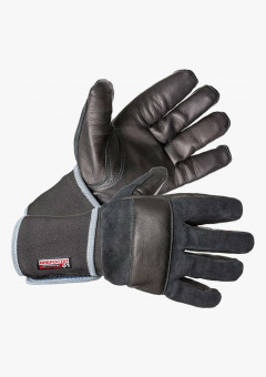 Перчатки АМПАРО™ Вибростат 01 (кожа/полиэфир+вспененный полимер Airgel), 417712