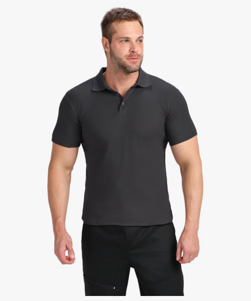 Рубашка-поло ProfLineBase (тк.Пике,180), серый/2