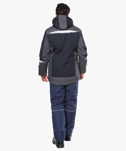 Куртка СИРИУС-ОЗОН синяя с серым