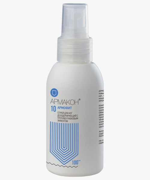Спрей АРМАКОН™ АРМОФИТ для ног дезодорирующий 100 мл, 1178
